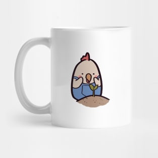 Cute Chicken Farmer's Sapling Mug